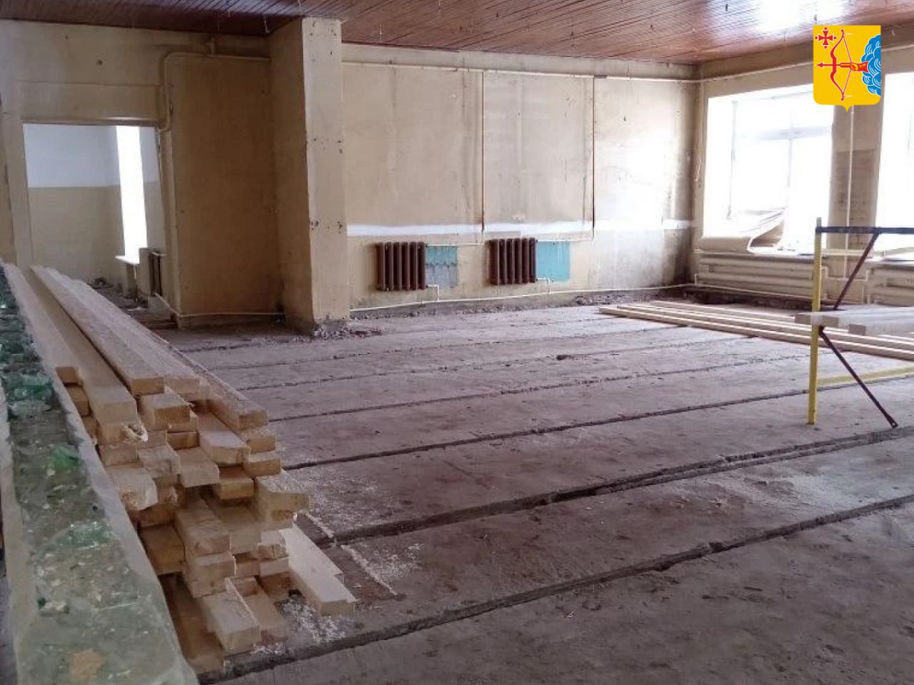 В посёлке Ленинская Искра Котельничского района капитально ремонтируют детский сад «Солнышко» В посёлке Ленинская Искра Котельничского района капитально ремонтируют детский сад «Солнышко»