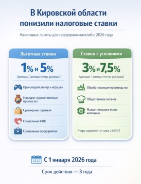 Депутаты Законодательного Собрания Кировской области приняли закон, направленный на поддержку предпринимательства в регионе