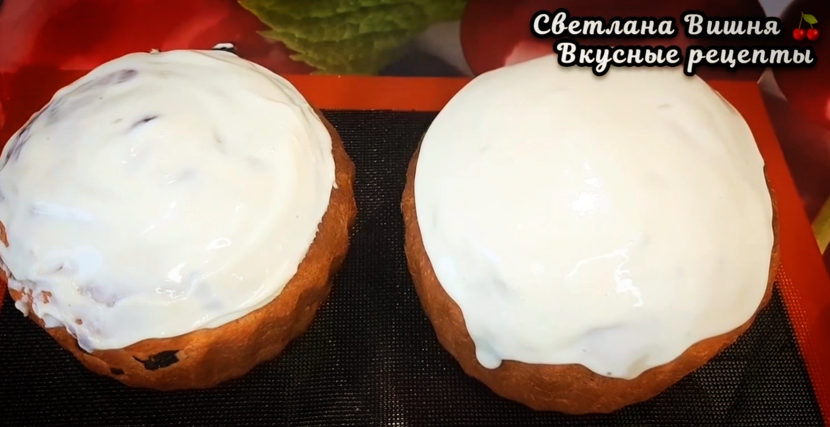 Идеальная глазурь и сладкая помадка для куличей