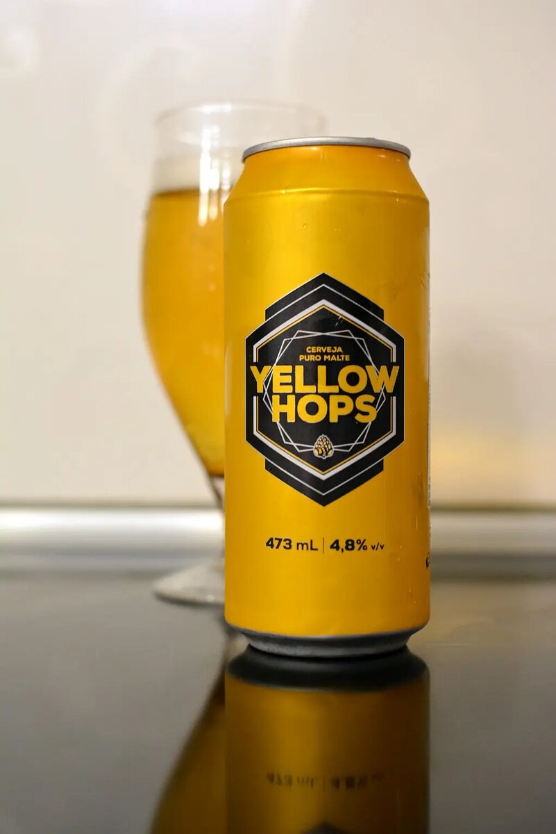 В Ленте появилось бразильское пиво с жёлтым хмелем