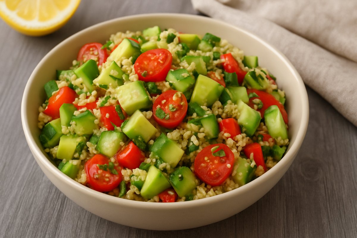 Лёгкий и сытный за 10 минут: салат с киноа и авокадо, который стоит попробовать