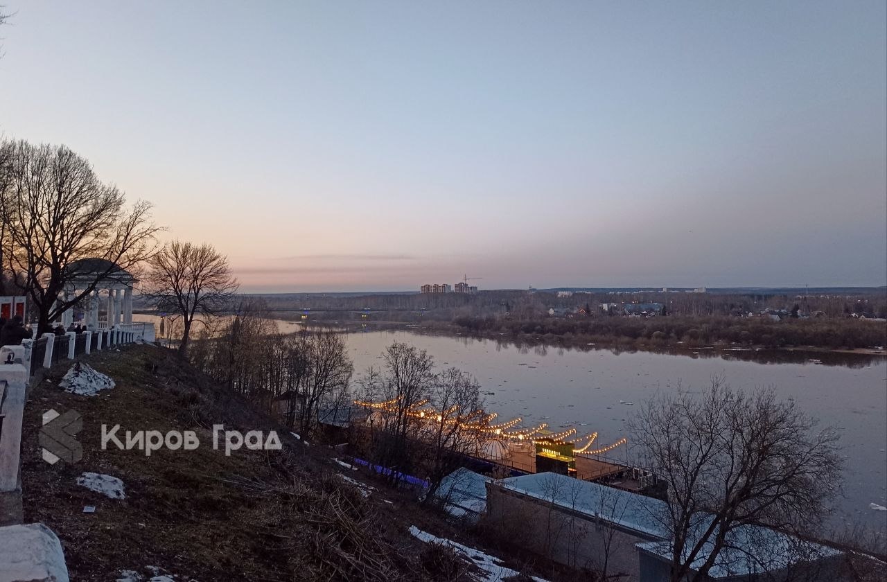 Рекордного подъёма воды в Вятке не предвидится