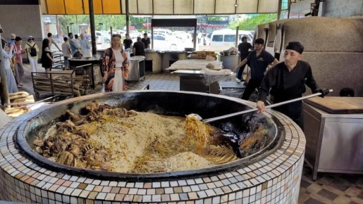 Центр плова в Ташкенте: мир узбекской кухни в Beshqozon