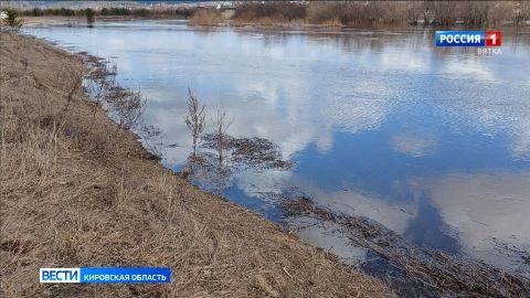 Уровень воды в Вятке ежедневно снижается