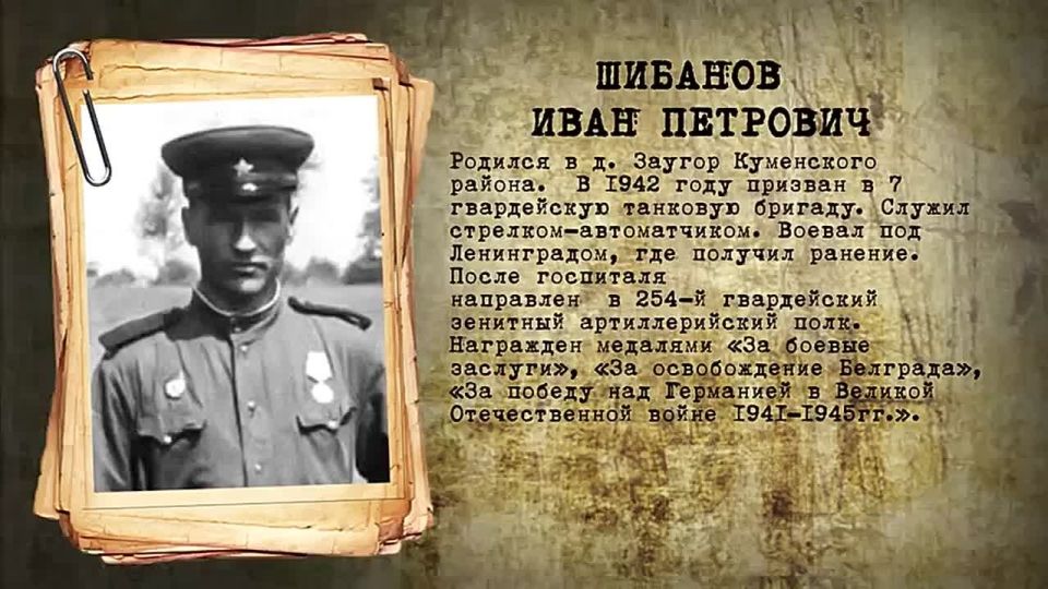 Прокуратура Кировской области продолжает публиковать исторические, биографические сведения об участниках Великой Отечественной войны, о работниках и ветеранах надзорного ведомства, которые безупречно служили Закону