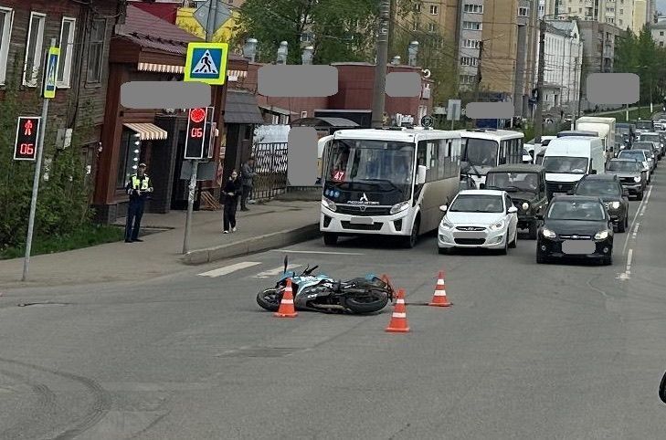 Каждый второй мотоциклист попадает в ДТП по своей халатности