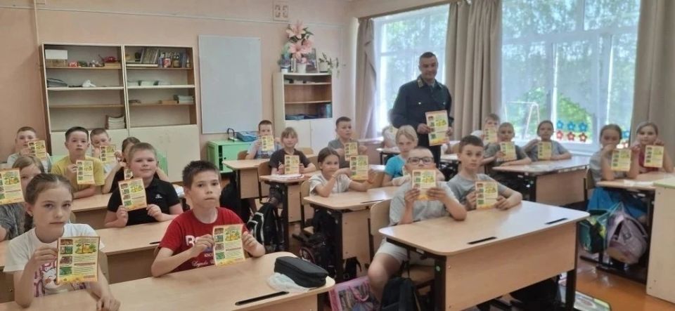 Открытый урок лесного отдела министерства Шабалинского лесничества