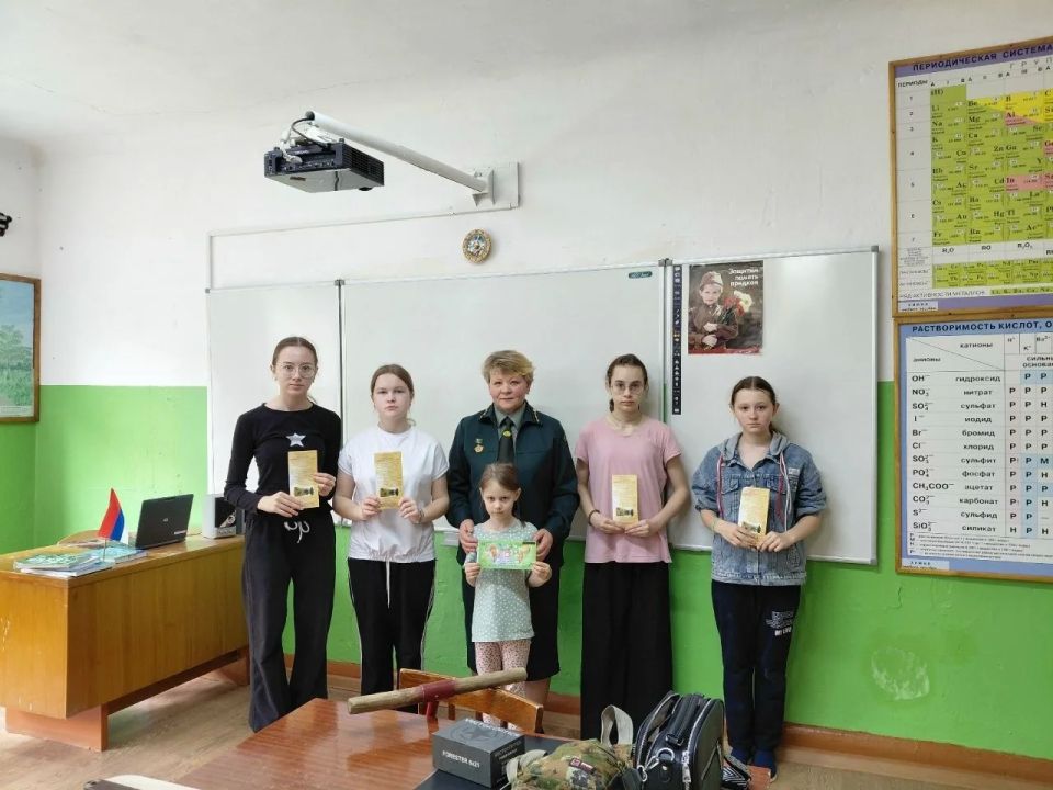 Открытый урок лесного отдела министерства Сорвижского лесничества