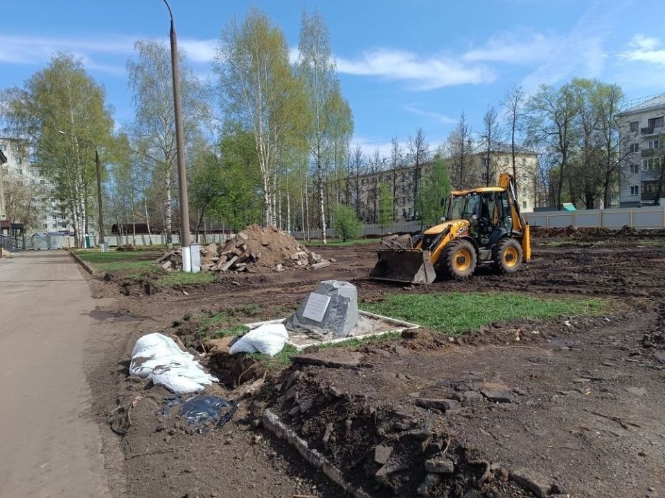 В Кирове благоустроят всю территорию рядом с Аллеей Славы