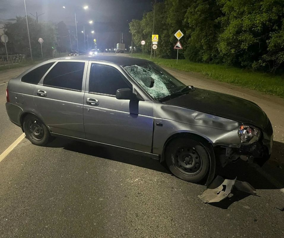 В Слободском районе 19-летний водитель «Приоры» насмерть сбил женщину