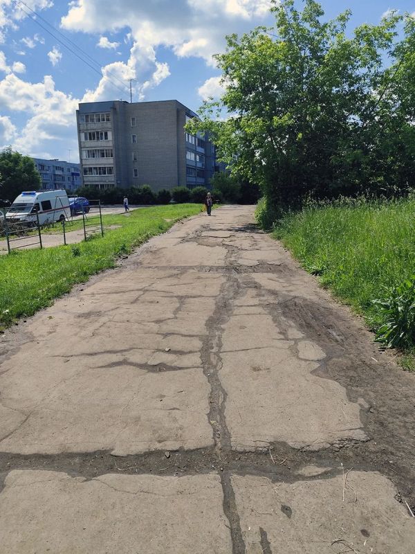 В Кирово-Чепецке планируется ремонт тротуара на улице Сосновая