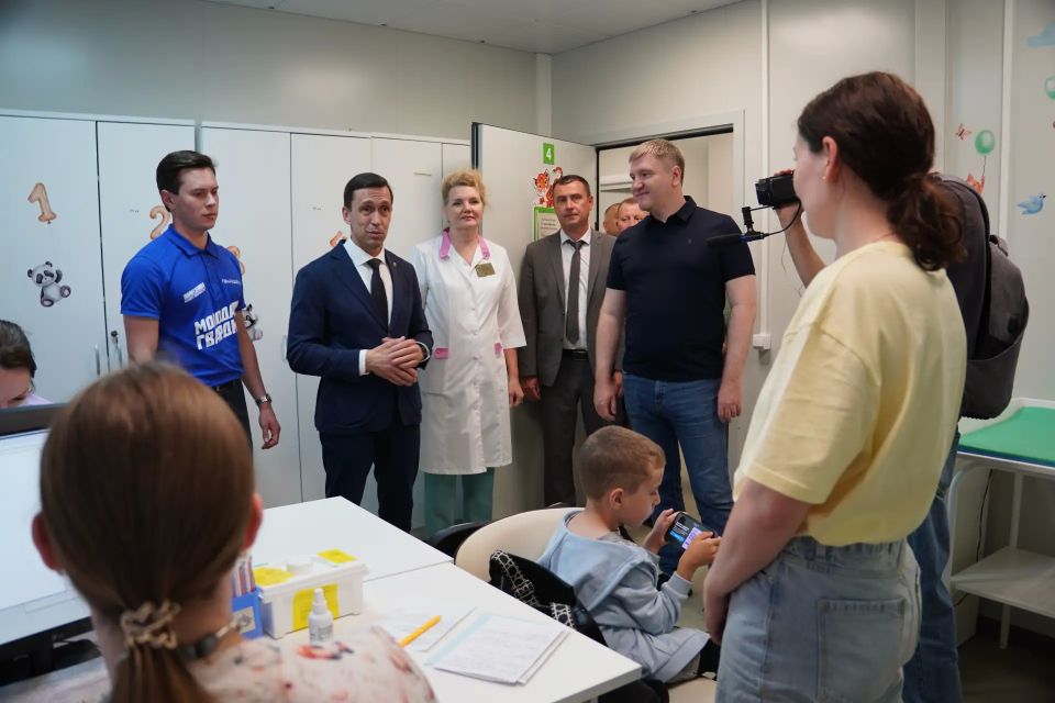 Андрей Березин: совсем скоро в Чистых прудах откроется новая детская поликлиника Андрей Березин: совсем скоро в Чистых прудах откроется новая детская поликлиника