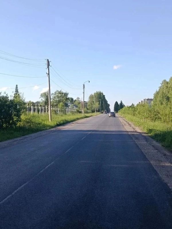 Завершён ремонт дороги Восточный — Филиповка
