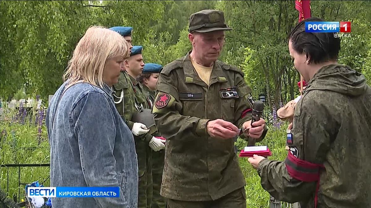 В Советском районе захоронили останки бойца Великой Отечественной войны