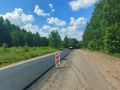 В Кильмезском районе ремонтируют участок дроги Кильмезь — Селино