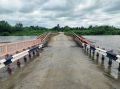 В Кирово-Чепецке из-за критически высокого уровня воды закрыли движение транспорта по наплавному мосту