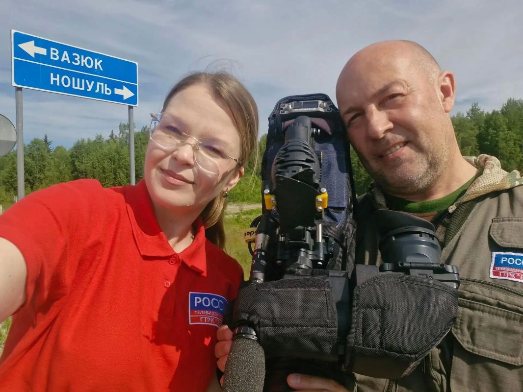 Анастасия Елсукова и Руслан Быкасов продолжают знакомить зрителей с Вятской глубинкой Анастасия Елсукова и Руслан Быкасов продолжают знакомить зрителей с Вятской глубинкой