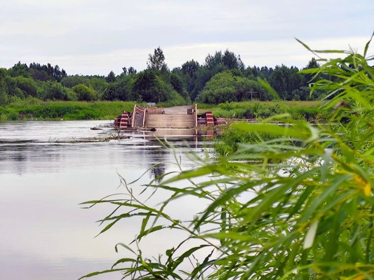 Уровень воды в Чепце продолжает снижаться