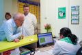 Александр Соколов поблагодарил коллектив Вятскополянской ЦРБ за четкую работу