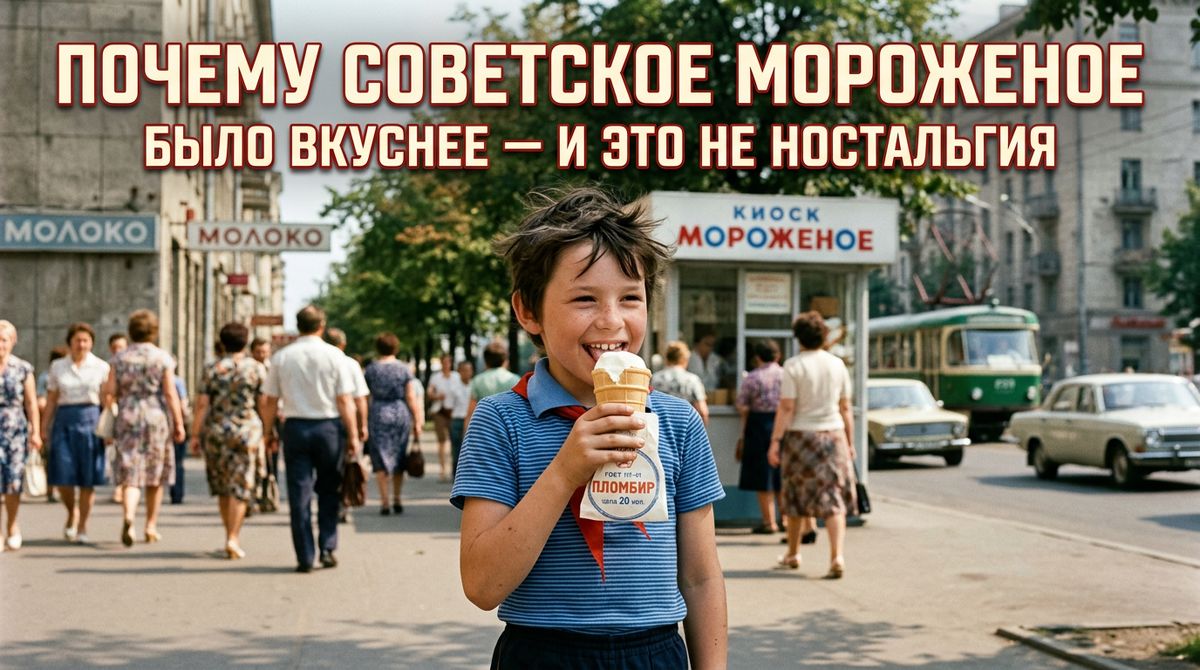Как советское мороженое завоевывало сердца и вкусы россиян