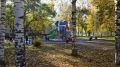 В парке имени Юрия Гагарина заменят детскую площадку