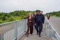 В Верхнекамском округе отремонтировали мост через реку Нырмыч