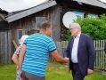 Александр Соколов: Встретился с жителями поселка Черная Холуница, где после обильных ливней в конце июня были подтоплены 10 приусадебных участков