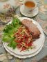 Необычный вкус: свинина в апельсиновом маринаде и свежий овощной салат