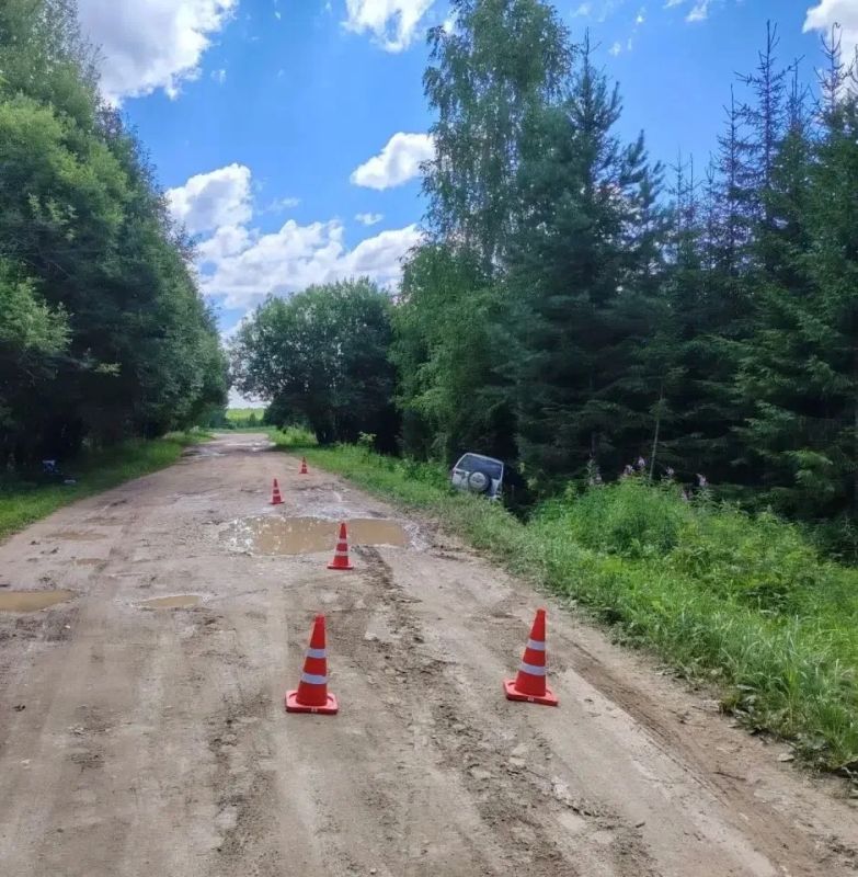 В Лебяжском районе пьяную поездку остановило дерево В Лебяжском районе пьяную поездку остановило дерево