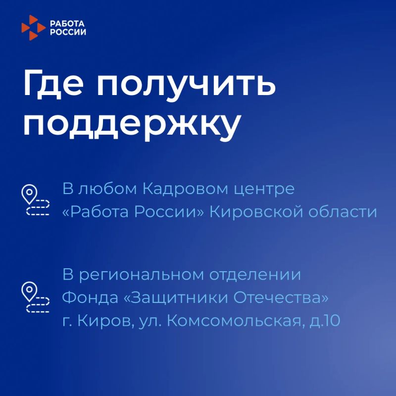 Почти 400 вакансий для участников СВО предлагают работодатели Кировской области Почти 400 вакансий для участников СВО предлагают работодатели Кировской области