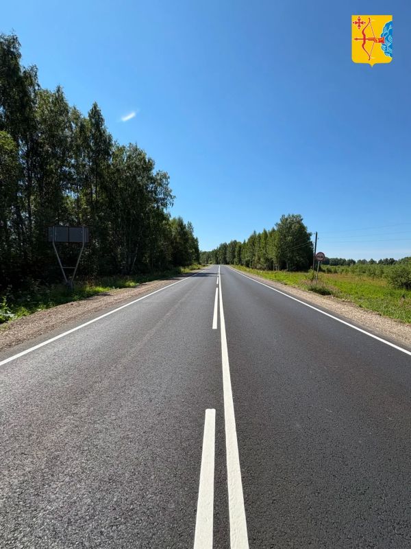Отремонтированы дороги из Кировской области в Марий Эл и Нижний Новгород