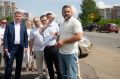 Борис Веснин проверил работы по расширению улицы Московской