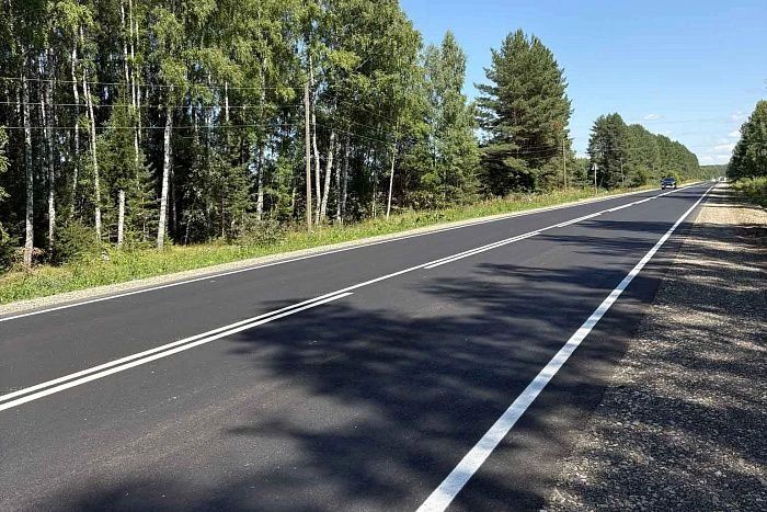 Трассы в Марий Эл и Нижегородскую область отремонтировали по нацпроекту