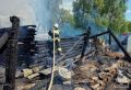 В Малмыжском районе из-за короткого замыкания произошёл крупный пожар