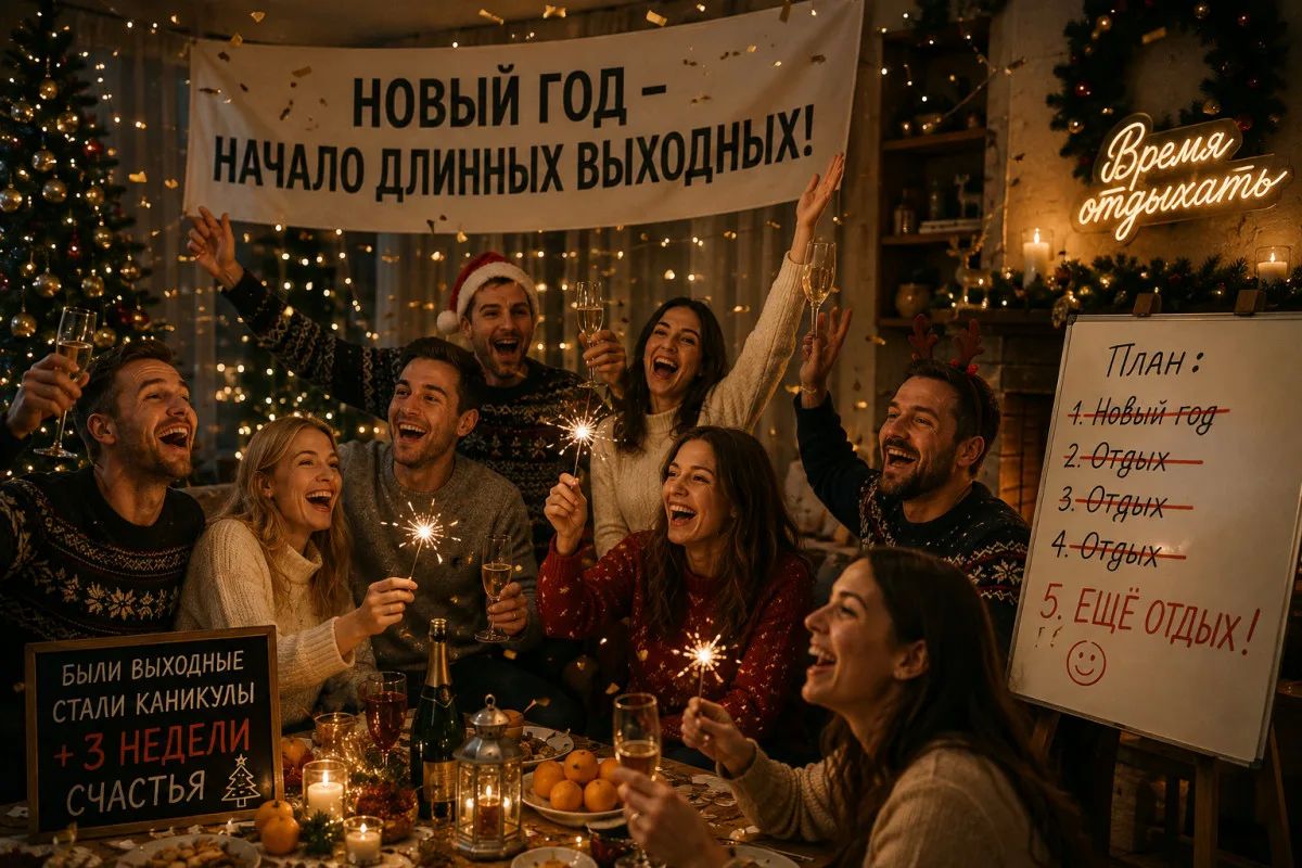 HR-эксперт рассчитала, как продлить новогодние каникулы до 19 дней в декабре 2027 года