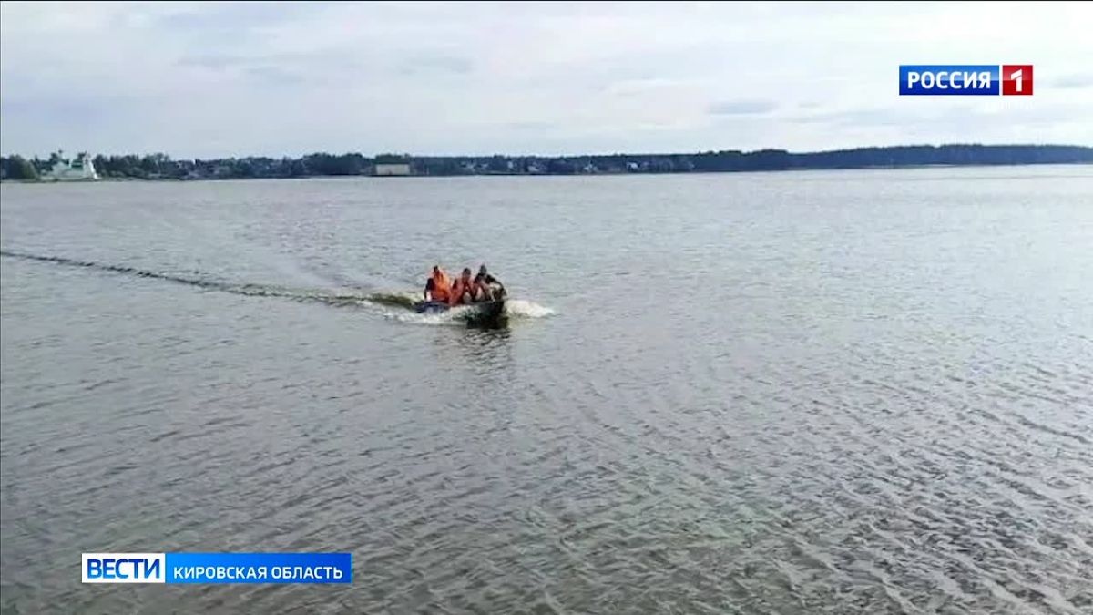 В Омутнинске спасли пятерых подростков, унесенных на самодельном плоту