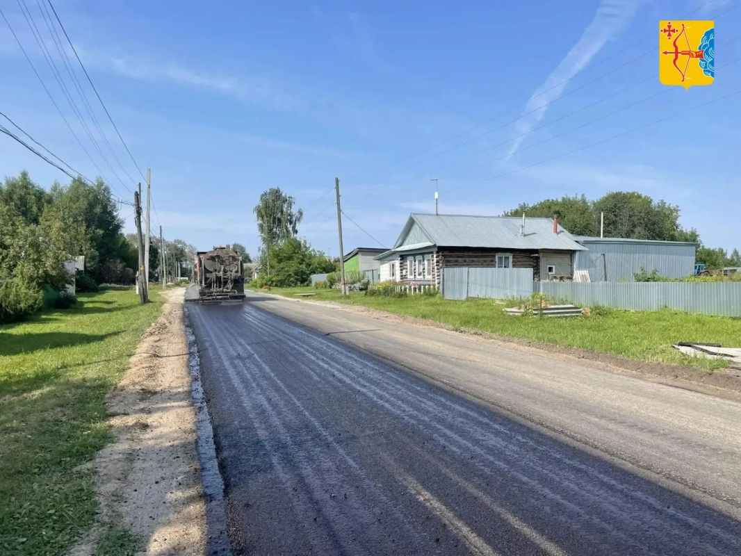 В Малмыжском районе ремонтируют дорогу к селу Аджим В Малмыжском районе ремонтируют дорогу к селу Аджим