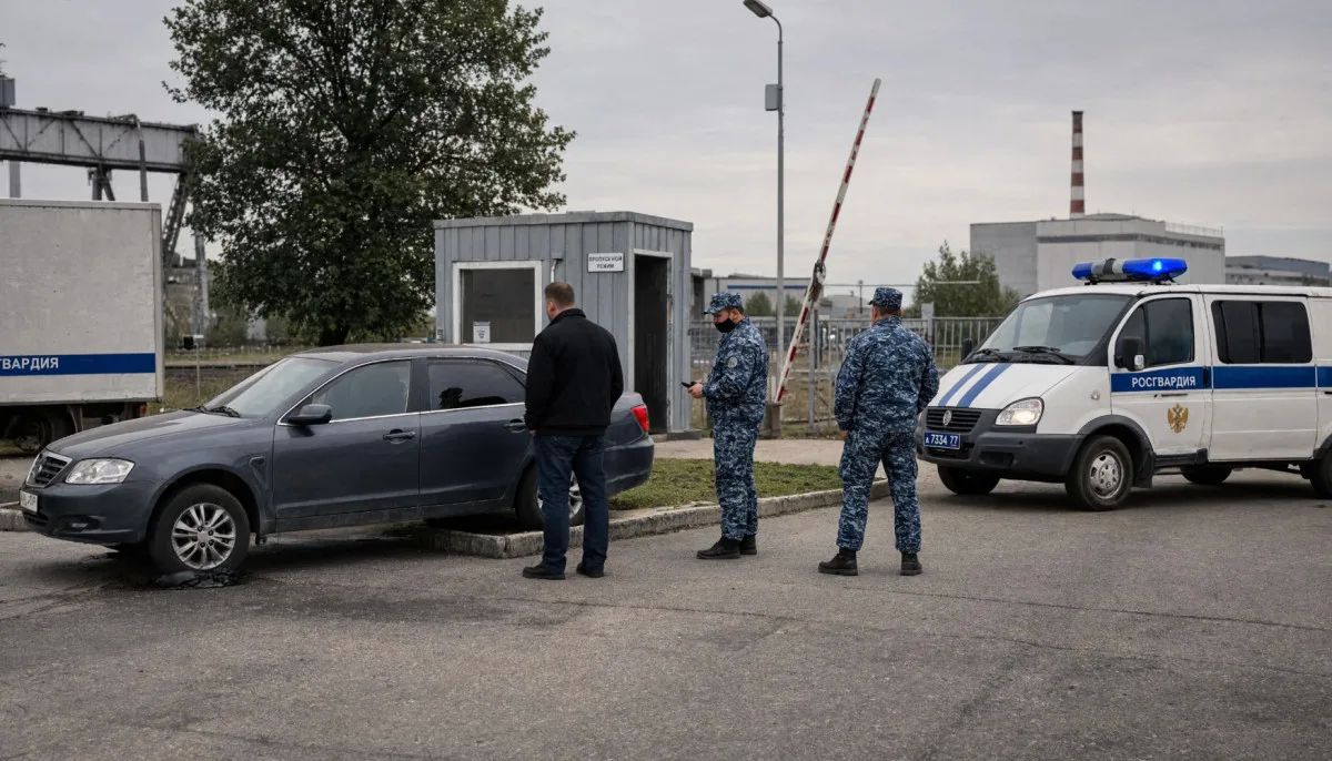 В Кирове задержан мужчина, предположительно угнавший автомобиль и проехавший на охраняемую территорию предприятия