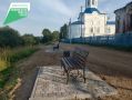 В Лальске завершили благоустройство аллеи в переулке Набережный