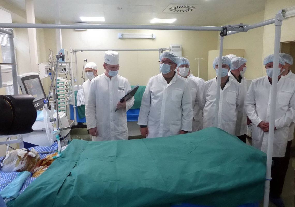 12-13 августа в рамках председательства Российской Федерации в ОДКБ в Москве на базе ФГБУ «Национальный медицинский исследовательский центр высоких медицинских технологий им. А.А Вишневского» Министерства обороны Российской... 12-13 августа в рамках председательства Российской Федерации в ОДКБ в Москве на базе ФГБУ «Национальный медицинский исследовательский центр высоких медицинских технологий им. А.А Вишневского» Министерства обороны Российской...