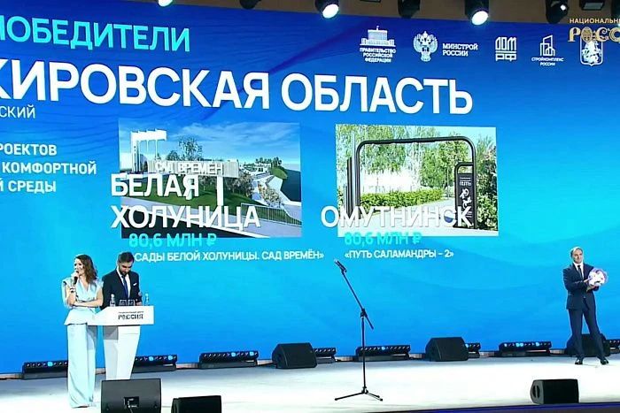 На проекты победителей Всероссийского конкурса лучших проектов создания комфортной городской среды от Кировской области в 2027 году планируется привлечь свыше 276 млн На проекты победителей Всероссийского конкурса лучших проектов создания комфортной городской среды от Кировской области в 2027 году планируется привлечь свыше 276 млн
