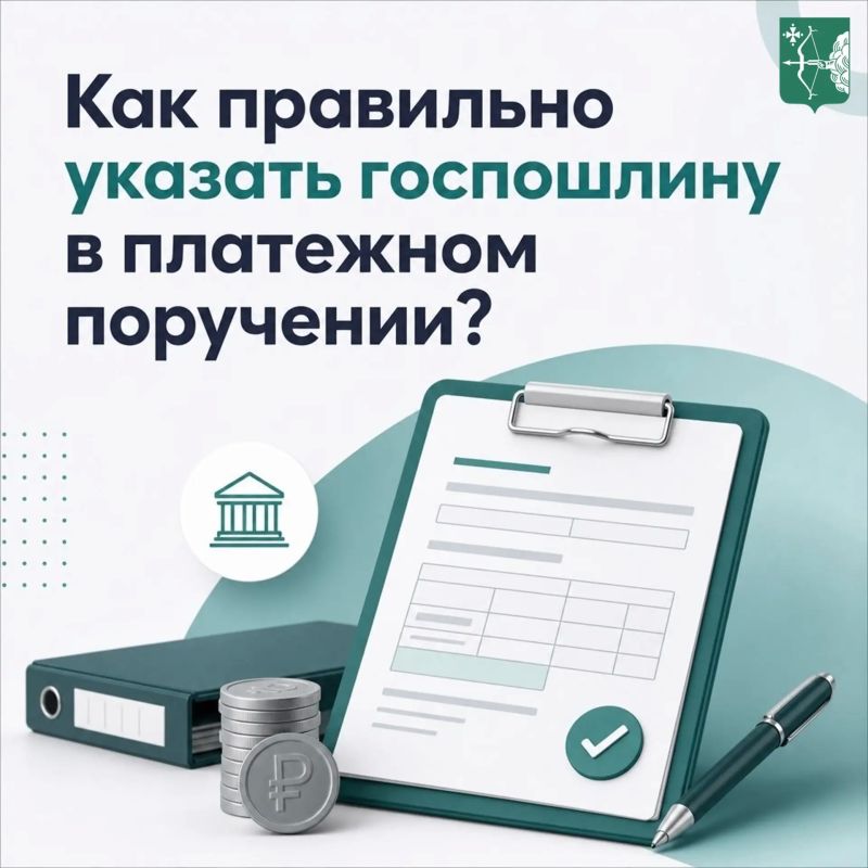 Достаточно ли написать в назначении платежа просто «госпошлина»? Ответ - Нет