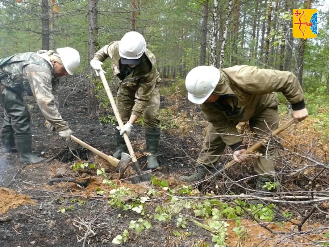 Кировские пожарные помогли ликвидировать лесные пожары в Томской области Кировские пожарные помогли ликвидировать лесные пожары в Томской области