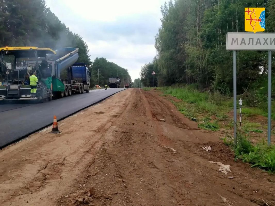 Завершается ремонт участка дороги Фаленки – Уни в Фаленском округе Завершается ремонт участка дороги Фаленки – Уни в Фаленском округе