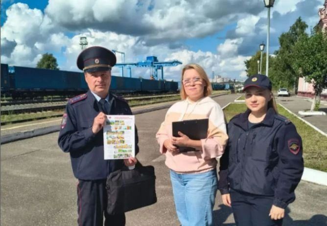 В Октябрьском районе прошел рейд на железной дороге