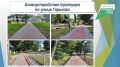 В Туже обустроили пешеходную зону