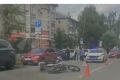 Мотоциклист попал в ДТП на Сурикова