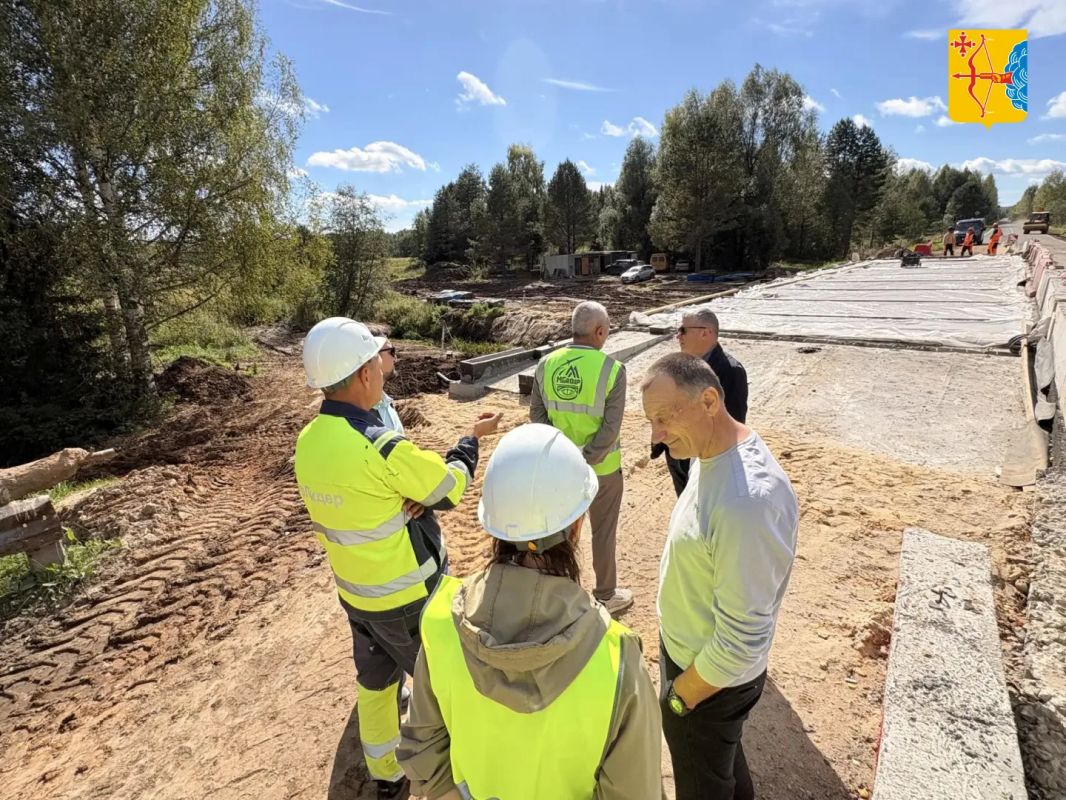 Ремонт моста через реку Мамокша в Санчурском районе ведется с опережением графика Ремонт моста через реку Мамокша в Санчурском районе ведется с опережением графика