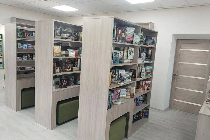 В селе Архангельское открылась обновлённая библиотека В селе Архангельское открылась обновлённая библиотека