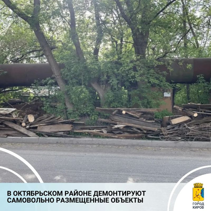 Специалисты территориального управления по Октябрьскому району регулярно выявляют бесхозяйное имущество на земельных участках, которые не были предоставлены для этих целей в установленном порядке